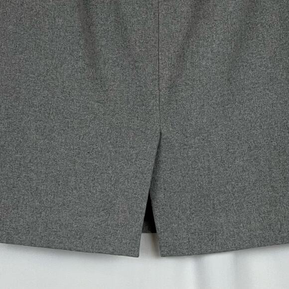 J Crew Classic Gray Wool Blend Academia Prep Career Pencil Skirt NWOT Size 10 - Picture 7 of 12
